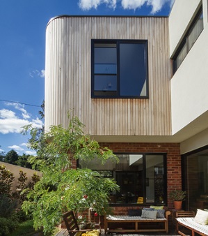 Extension d'habitation en bois par l'&eacute;tage en Belgique