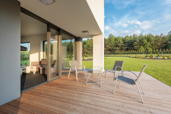 Am&eacute;nagement ext&eacute;rieur de terrasse et jardin en Belgique